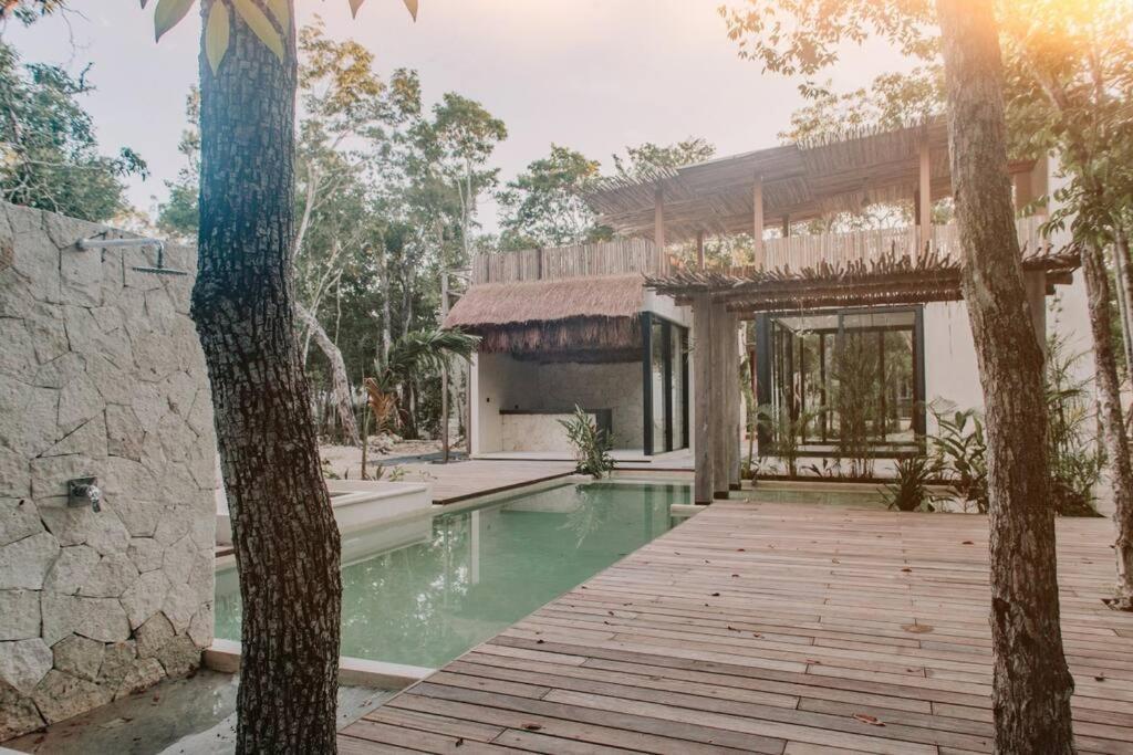 Villa Xuncari In The Heart Of The Jungle Tulum Extérieur photo