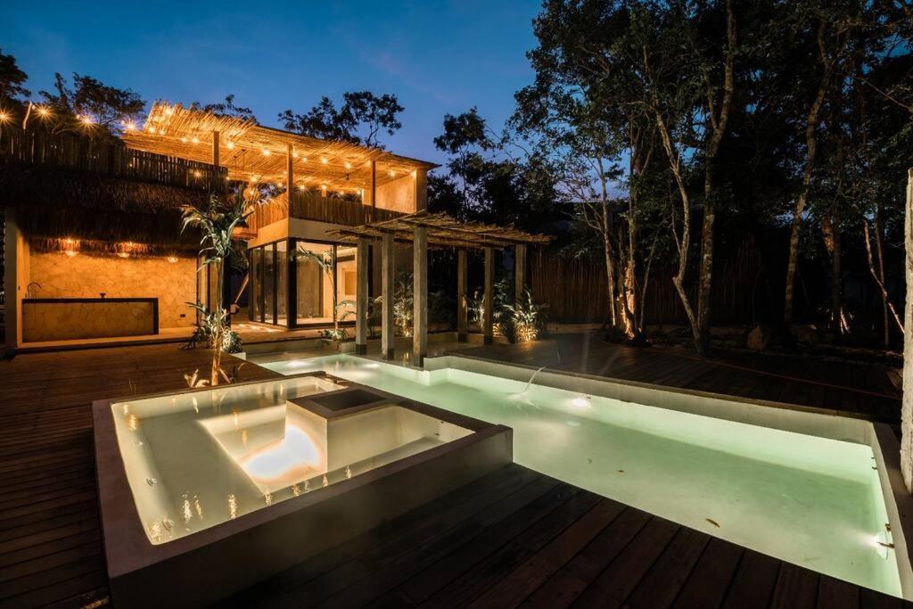 Villa Xuncari In The Heart Of The Jungle Tulum Extérieur photo
