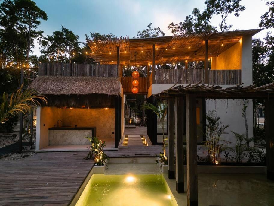 Villa Xuncari In The Heart Of The Jungle Tulum Extérieur photo