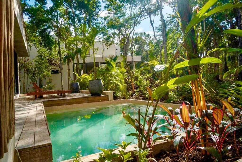 Villa Xuncari In The Heart Of The Jungle Tulum Extérieur photo