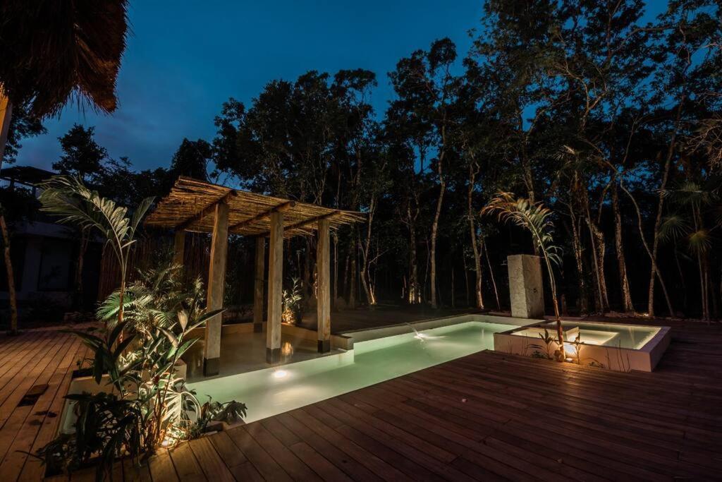 Villa Xuncari In The Heart Of The Jungle Tulum Extérieur photo