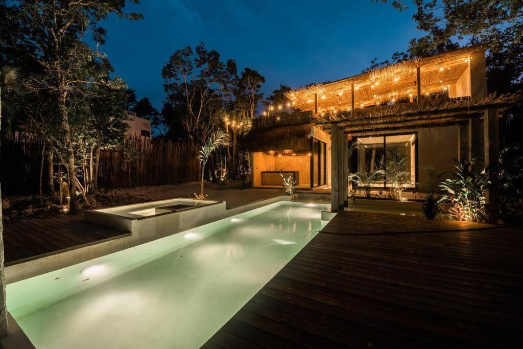 Villa Xuncari In The Heart Of The Jungle Tulum Extérieur photo